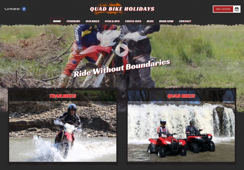 quad bike holidays
